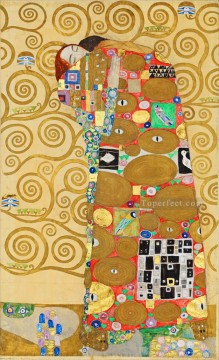 Gustave Klimt Werke - The Tree of Life Stoclet Frieze right Gustav Klimt
